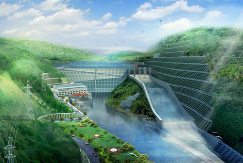 西区老挝南塔河1号水电站项目
